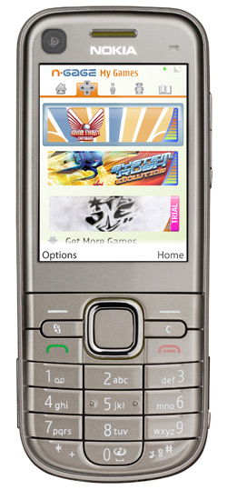 Nokia 6720 Classic running N-Gage